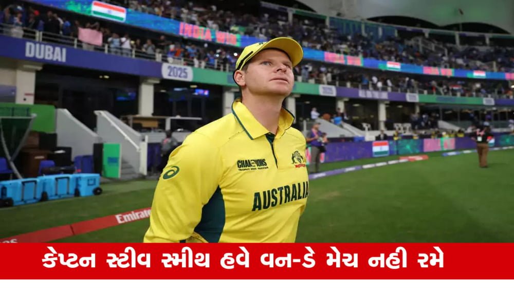 સેમિફાઇનલમાં ભારત સામે હાર બાદ સ્ટીવ સ્મિથે સન્યાસ લીધો